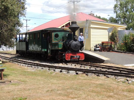 Old Train and Station